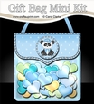 3D Gift Bag Mini Kit - Cute Little Panda Bear