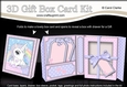 3D Cute Little Unicorn Gift Box Card Kit 3d Decoupage