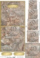 40 Today! Set in Stone No-Hole Over the Edge & Spiral Pyramid