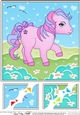8 x 8 My Cute Little Pony Scalloped Corner Topper  