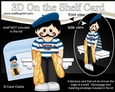3D On the Shelf Card Kit - LHomme de Pain Lorenzo is the French Bread Seller