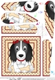 Fan Pyramage Topper - Cute Little Springer Spaniel Dog