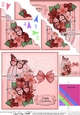 Birthday Butterflies and Flowers Birdcage Scalloped Corner Stacker