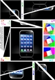 Happy Birthday Smart Phone Twisted Spiral Side Stacker