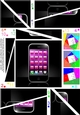 Happy Birthday Smart Phone Twisted Spiral Side Stacker