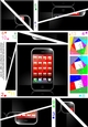 Happy Birthday Smart Phone Twisted Spiral Side Stacker