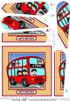 BIRTHDAY AGE BUS - 8 TODAY Fan Pyramage Topper