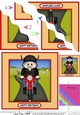 Wavey Corner Stacker - Motorbike Rider hits the Open Road
