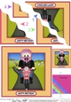 Wavey Corner Stacker - Motorbike Rider hits the Open Road