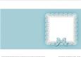 Square Pearls and Lace Card Front or Insert