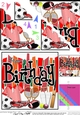 Birthday Sports and Games Scalloped Corner Stacker