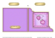 Sweet Treats Strawberries - Cut and Fold Corner Card 