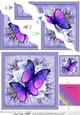Butterflies & Flowers Wavey Corner Stacker