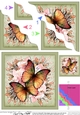 Butterflies & Flowers Wavey Corner Stacker
