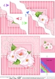 A Touch of Elegance Flowers Pearls and Lace Wavey Corner Stacker