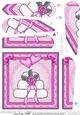 Wedding Cake Fan Pyramage Topper