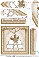 Wedding Cake Fan Pyramage Topper