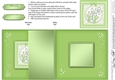 Fluttery Butterfly No-Hole Fold Back Card