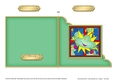 Out of this World Aliens Cut and Fold Corner Card  