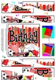 Birthday Sports and Games Wavy Spiral Side Stacker