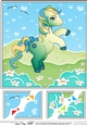 8 x 8 My Cute Little Pony Scalloped Corner Topper  