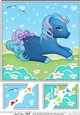 8 x 8 My Cute Little Pony Scalloped Corner Topper  
