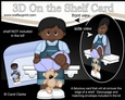 3D On the Shelf Card Kit - Little Ethnic Toddler Adison is a New Big Brother