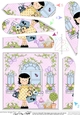 Rose Cottage Girlz Fan Pyramage Topper
