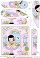 Rose Cottage Girlz Fan Pyramage Topper