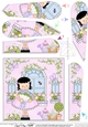 Rose Cottage Girlz Fan Pyramage Topper