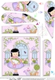 Rose Cottage Girlz Fan Pyramage Topper