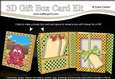 3D Cute Little Dino Gift Box Card Kit 3d Decoupage