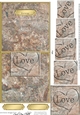Love Set in Stone No-Hole Over the Edge & Spiral Pyramid