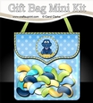 3D Gift Bag Mini Kit - Cute Little Dinosaur