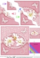 A Touch of Elegance Flowers Pearls and Lace Wavey Corner Stacker