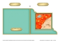 Out of this World Outer Space Cut and Fold Corner Card 