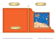 Out of this World Outer Space Cut and Fold Corner Card 