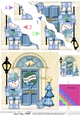 Snowman is at the Door - Christmas Wavy Corner Side Stacker