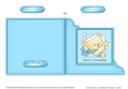 Cute Hunney Bear Robert has a Christmas Star - Cut and Fold Corner Card