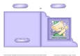 Cute Hunney Bear Robert has a Christmas Star - Cut and Fold Corner Card