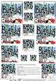 Birthday Sports and Games Twisted Pyramage sheet