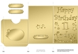 Elegant Metallic 11th Birthday Lottery Wallet Card