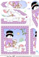 Christmas Snowman Rio Fan Pyramage Topper