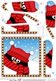 Christmas Fan Pyramage Topper - Cute Fun Pip Penguin