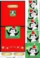 No-Hole Easy Over the Edge Card & Spiral Pyramid Topper - Christmas Penguin