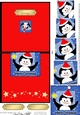No-Hole Easy Over the Edge Card & Spiral Pyramid Topper - Christmas Penguin