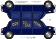 Large DL Off to the Prom Stretch Limo Shaped Card