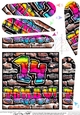 Graffiti 14 TODAY Fan Pyramage Topper