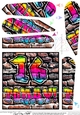 Graffiti 16 TODAY Fan Pyramage Topper