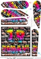Graffiti 19 TODAY Fan Pyramage Topper